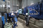 The Leningrad NPP has produced the first megawatts of electric power for the new VVER-1200 6th power block 