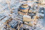 Ленинградская АЭС: на строящемся энергоблоке №2 с реактором ВВЭР-1200 завершена укрупнительная сборка крана транспортной эстакады