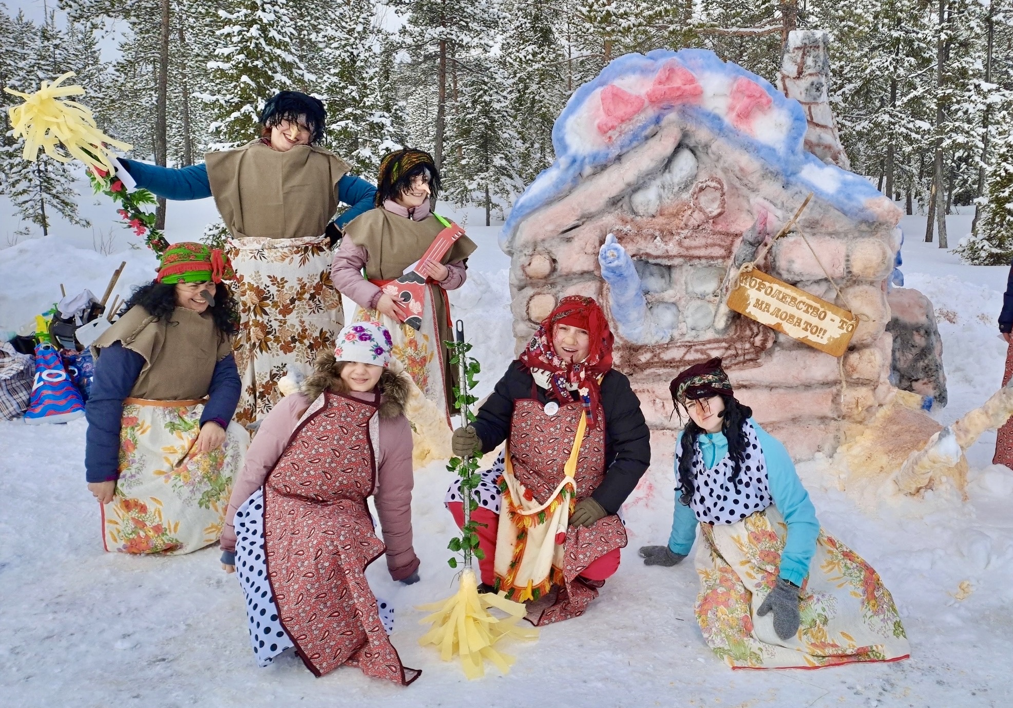 На Кольской АЭС при поддержке атомщиков состоялся фестиваль снежных фигур