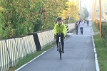 Работники Белоярской АЭС пересели с автомобиля на велосипед 