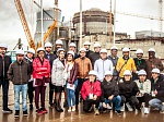 На новых блоках Ленинградской АЭС побывали молодые ученые из 11 стран мира – участники конференции Росатома «КОМАНДА-2019» 