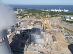 The Leningrad NPP-2: the construction of auxiliary buildings for the 2nd VVER-1200 power block’s reactor is on schedule 