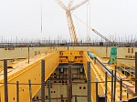 На втором энергоблоке ВВЭР-1200 Ленинградской АЭС-2 началась установка полярного крана 