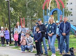 Смоленская АЭС: по инициативе жителей Десногорска, объединившихся в ТОС, во дворе установили новую спортивно-игровую площадку
