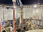 Concreting of walls of accident localization area is completed at Kursk NPP 2 Unit 2