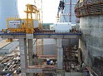 На площадке Ленинградской АЭС-2 установлено последнее крупногабаритное оборудование для здания реактора строящегося энергоблока №2