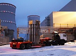 На площадку пускового блока №1 Ленинградской АЭС-2 доставлена первая партия тепловыделяющих сборок со свежим ядерным топливом 