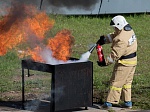 Калининская АЭС: Победителем первых соревнований добровольных пожарных дружин стала команда электроцеха 