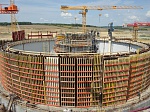 Строители Курской АЭС-2 приступили к бетонированию внутренней защитной оболочки здания реактора энергоблока №1