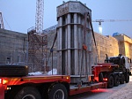 The first train with fresh fuel for power unit No 1 under construction has arrived to Leningrad NPP