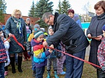 Смоленская АЭС: при поддержке концерна «Росэнергоатом» на территории детского сада «Ивушка» появилась новая игровая площадка.