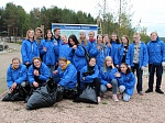 Кольская АЭС: учащиеся «Школы Росатома» провели экологический субботник