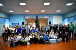 Более 70 воспитанников Ригодищенской школы-интерната получили подарки в рамках  новогодней акции «Елка желаний»