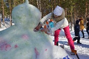 конкурс снежных фигур к 10-летию инфоцентра (3)