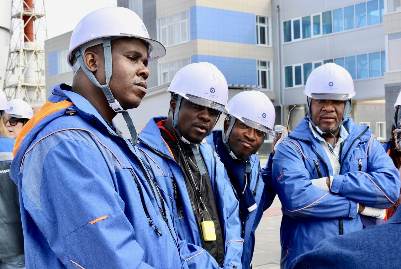 African journalists were told about the safety of PWR-1200 power units at the Leningrad Nuclear Power Plant