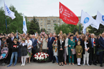 Коллектив Ростовской АЭС принял участие в мероприятиях, посвящённых 73-й годовщине Великой Победы