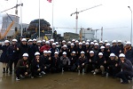 Leningrad NPP: more than 100 participants of ATOMEKS 2018 forum from Korea and Turkey visited the construction site of LNPP-2