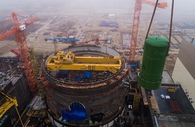 На стройплощадке Курской АЭС-2 смонтированы гидроемкости второй ступени системы пассивной защиты реактора