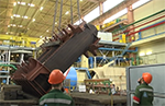 Работники «Колатомэнергоремонта» выполнили перекантовку трансформатора Кольской АЭС