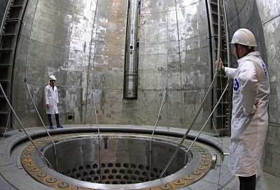 Dummy fuel assemblies load into the reactor of power unit No.2 has been started at Belarus NPP