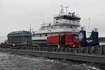 Unique equipment to supply power to the North-Western region from the VVER-1200 NPU No 6 delivered to the Leningrad NPP 