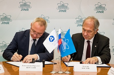 Leader of IRC MBIR Consortium and Joint Institute for Nuclear Research have agreed on scientific, technical and innovative cooperation based on MBIR reactor