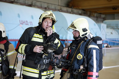 На Курской АЭС успешно прошли плановые пожарно-тактические учения