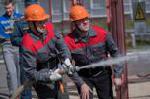 Калининская АЭС: Победителем первых соревнований добровольных пожарных дружин стала команда электроцеха 