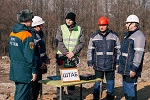 На Нововоронежской АЭС успешно отработали действия в ходе тренировки на дамбе пруда-охладителя