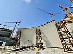 На АЭС «Руппур» начались работы по укрупнительной сборке купола наружной защитной оболочки энергоблока №1