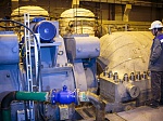 На Ленинградской АЭС выполнена одна из ключевых операций года – постановка на валоповорот турбоагрегата строящегося блока №1