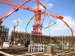 На площадке Курской АЭС-2 с опережением сроков завершено бетонирование фундаментной плиты здания реактора энергоблока ВВЭР-ТОИ