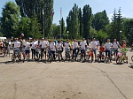 Работники «Балаковоатомэнергоремонта» приняли участие в велопробеге, посвященном празднованию Дня России