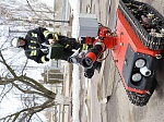 Ростовская АЭС: робот-пожарный «Прометей» показал свои возможности жителям Волгодонска