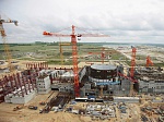 На втором строящемся энергоблоке Курской АЭС-2 смонтирована опорная ферма реактора